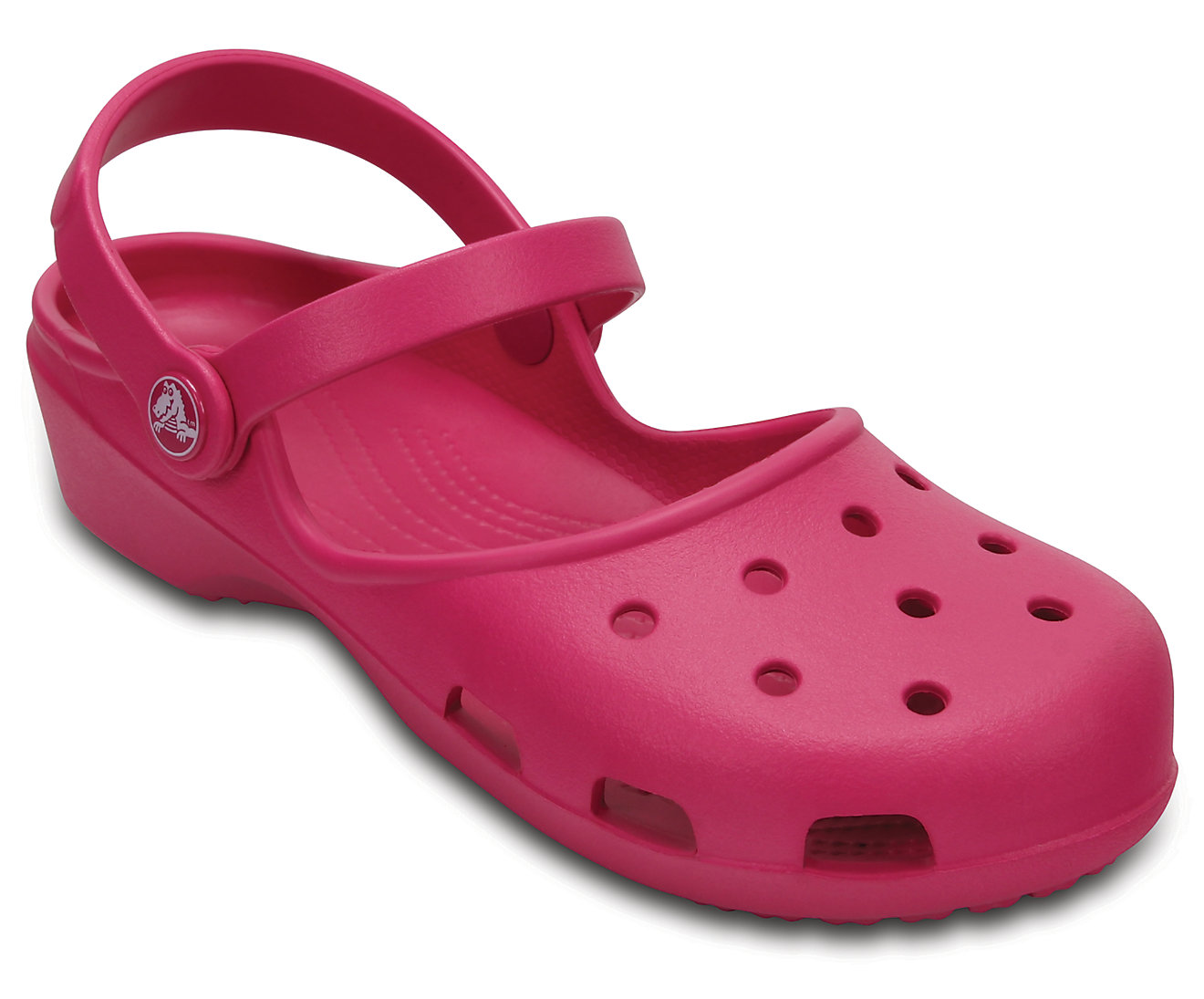 pink kid crocs